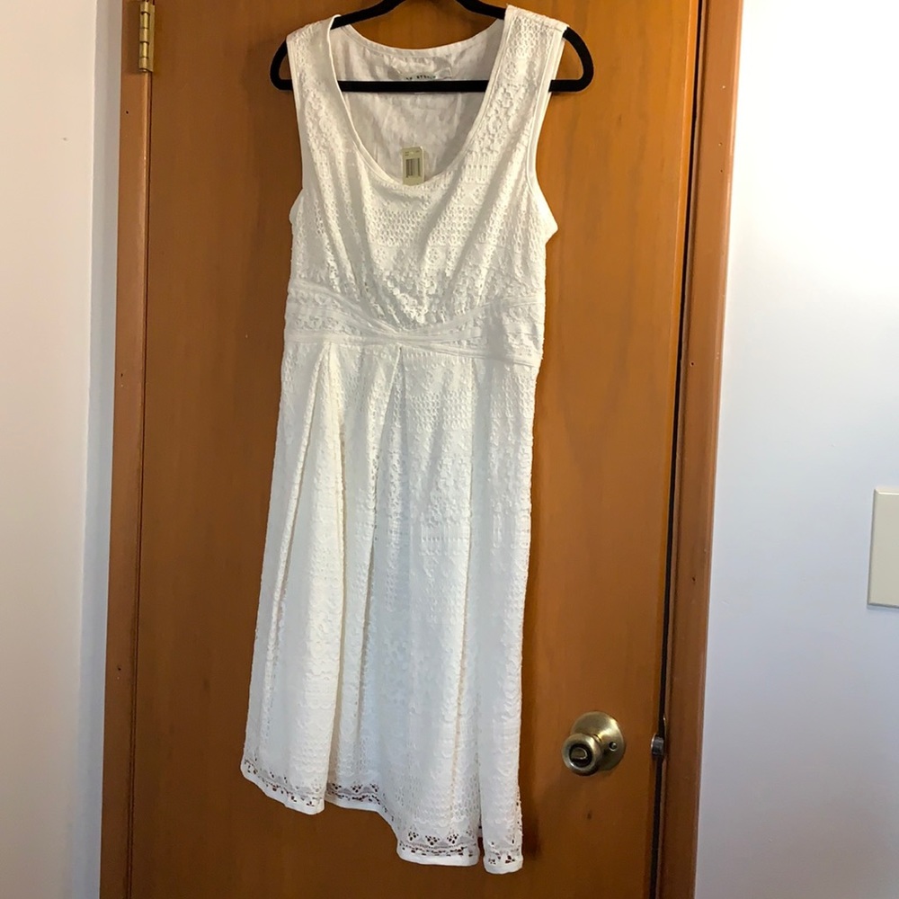White Max Studio Dress NWT